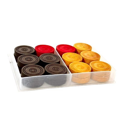 Synco LeaderWooden Carrom Coins (Design May Vary)-1 Unit-4