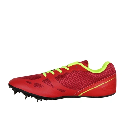 Nivia Men's Spikes Spirit Synthetic Running Shoes-2-Red-4