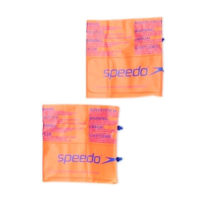 Speedo Roll Up Swim Arm Band-Orange-JR-3