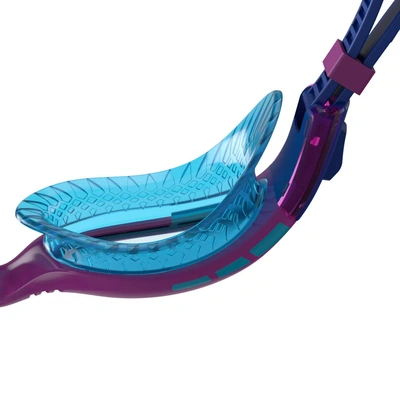 Speedo Futura Biofuse Flexiseal Swim Goggles-Purple/Blue-JR-4