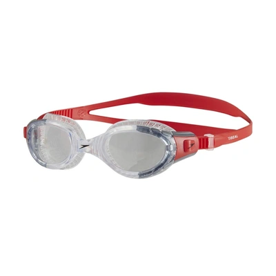 Speedo Futura Biofuse Flexiseal Swim Goggles-Red-SR-2