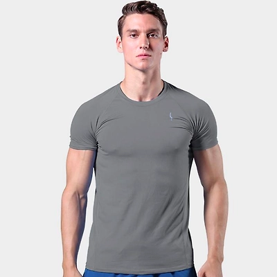 Dive Mens Icon Tee T shirt-GREY-XL-2