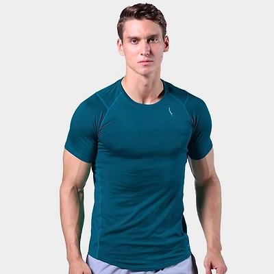 Dive Sports Men Achiever Tee T Shirt-3XL-DARK TEAL-2
