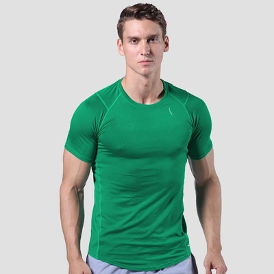 Dive Sports Men Achiever Tee T Shirt-GREEN-M-3