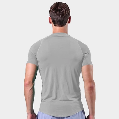 Dive Sports Men Achiever Tee T Shirt-LIGHT GREY-S-1