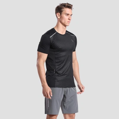 Dive Sports Mens Hyper Tee T Shirt-BLACK-S-4