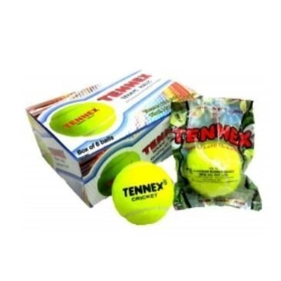 Tennex Light Weight Cricket Soft Tennis Ball (pack Of 6)-6