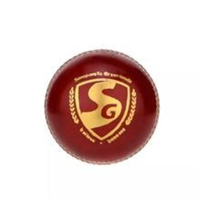 Sg Shield 20 Red Leather Cricket Ball-RED-1 Unit-1