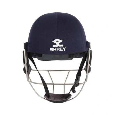 Shrey Master Class Air Stainless Steel Cricket Helmet-NAVY-1 Unit-XL-2