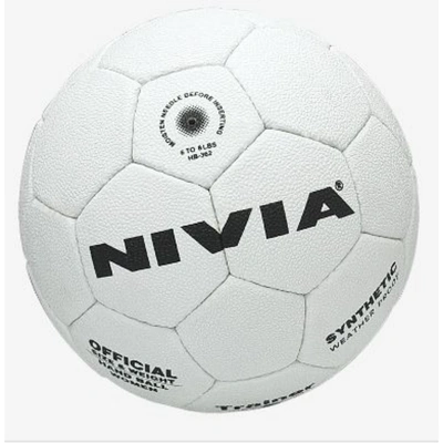 Nivia Hb-361 Trainer Hand Ball (white)-3625