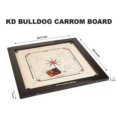 Precise Bulldog Elegant Carrom Board-28 MM-1 Unit-1