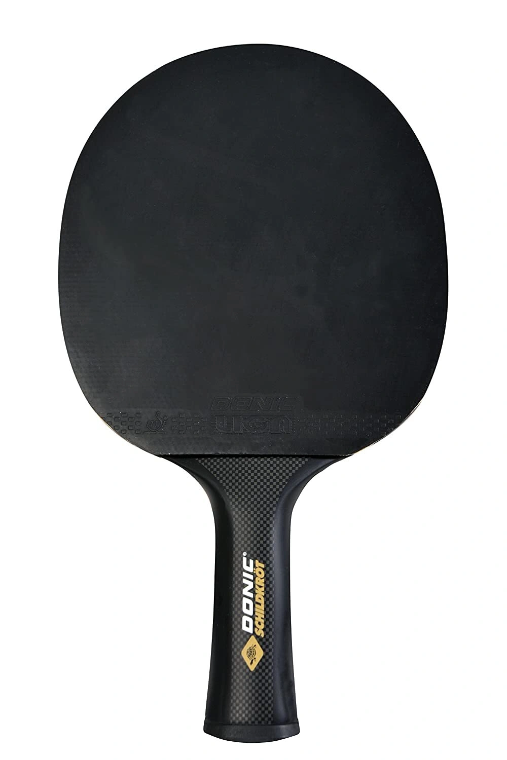 DONIC Carbotec 7000 All-Rounder Table Tennis Racket: Powerful Carbon Blade and Liga-QRC Rubber for Intermediate Players-1