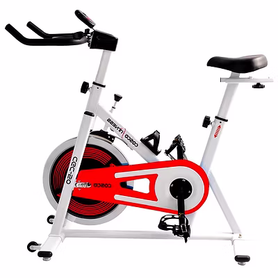Cosco CGC-50 Exercise Racing Bike: 15kg Flywheel, Belt-Driven Indoor Cycling Bike with Meter and Arm Rest Pad-26059