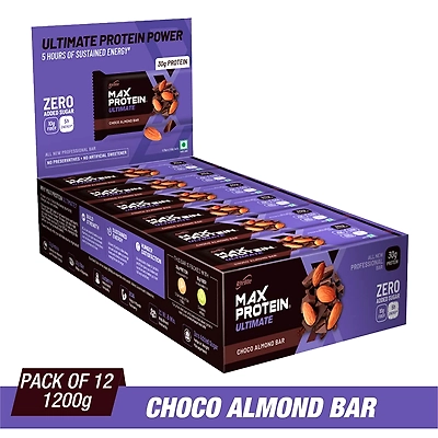Ritebite Max Protein Ultimate Bars 1200g - Pack Of 12 (100g X 12)-58