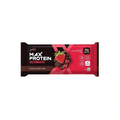 Ritebite Max Protein Ultimate Bars 1200g - Pack Of 12 (100g X 12)-CHOCO BERRY-100 g-1