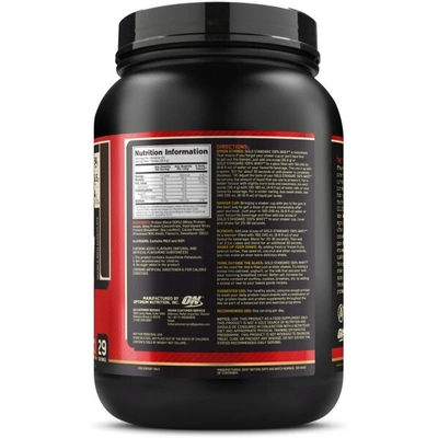 Optimum Nutrition Gold Standard 100% Whey Protein 2 Lbs-DOUBLE RICH CHOCLATE-2 Lbs-1