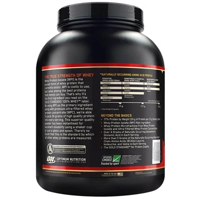 Optimum Nutrition Gold Standard 100% Whey Protein 5 Lbs-5 Lbs-VANILLA ICE CREAM-1