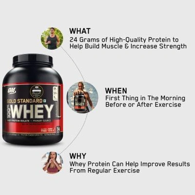 Optimum Nutrition Gold Standard 100% Whey Protein 5 Lbs-29386