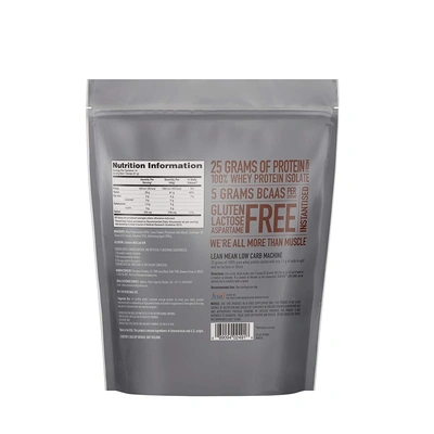 Isopure 100% Whey Protein Isolate Powder 1 Lbs-DUTCH CHOCOLATE-1 Lbs-1