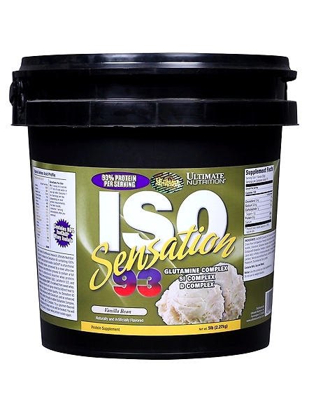 ultimate nutrition iso sensation