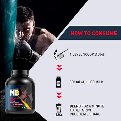 Muscleblaze Mass Gainer Xxl Mass Gainer 2 Kg-1618