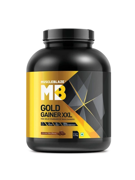 Muscleblaze Gold Gainer Xxl 2.7kg Mass Gainer-3344