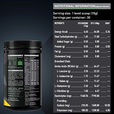 Muscleblaze Bcaa Pro 0.99 Lb Muscle Recovery-1044