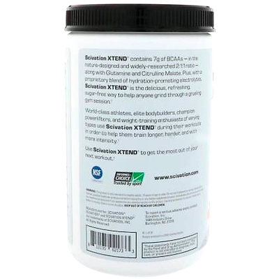Scivation Xtend Bcaas Muscle Recovery 414 g-392 g-GRAPE-1