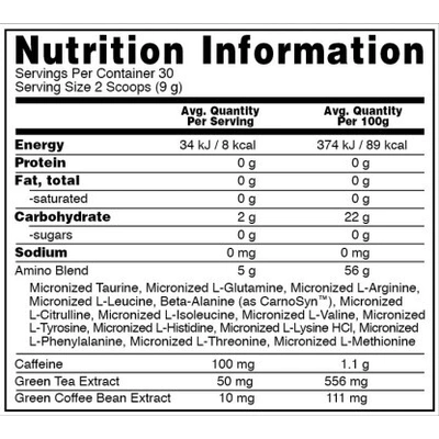 Optimum Nutrition Amino Energy Diet Supplement, 270 G-ORANGE-270 g-1