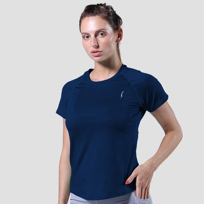 Dive Sports Women Flex Tee T Shirt-NAVY-M-1