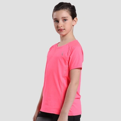 Dive Sports Girls Balance T Shirt-PINK-4-1