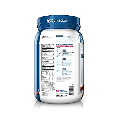 Dymatize Elite 100% Whey Protein Supplement Powder 5 lbs, 2.26 kg, Choco Fudge-CHOCOLATE FUDGE-5 LBS-1