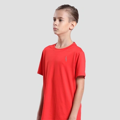 Dive Sports Boys Circuit T Shirt-12-RED-1