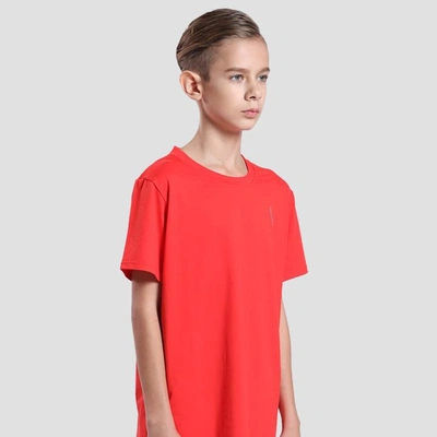 Dive Sports Boys Circuit T Shirt-12-RED-2