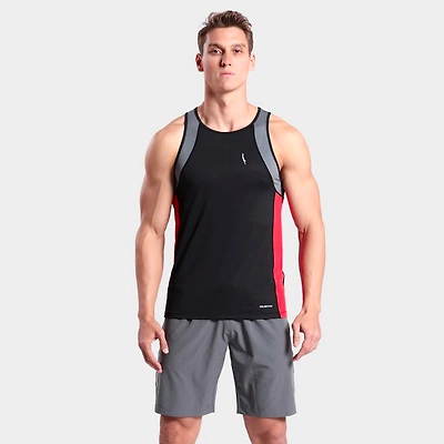 Dive Sports Mens Surge Singlet-M-BLACK-1