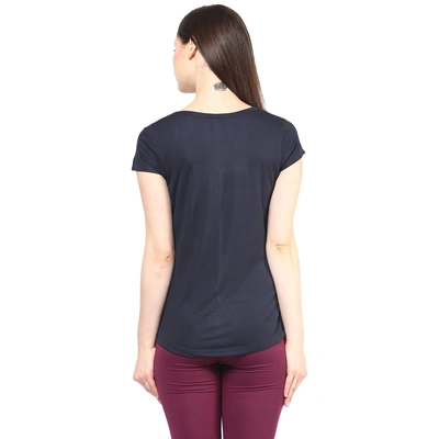 Berge Women Regular Fit T Shirt-BLACK-XXL-1