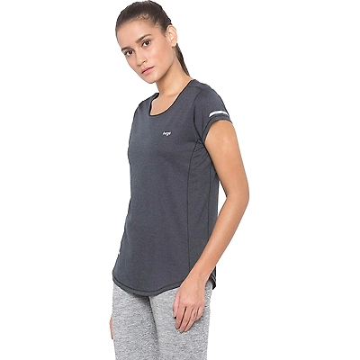 Berge' Ladies Round Neck T Shirt Sports Yoga Casual Party-25814