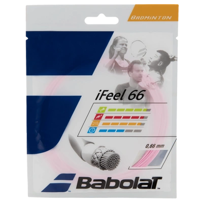 Babolat iFeel 66 Badminton Strings-RED-1