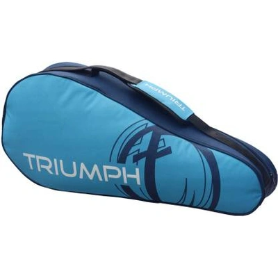 Triumph Blue Pro-302 6 Racket Badminton Kit Bag-NAVY/SKY BLUE-1