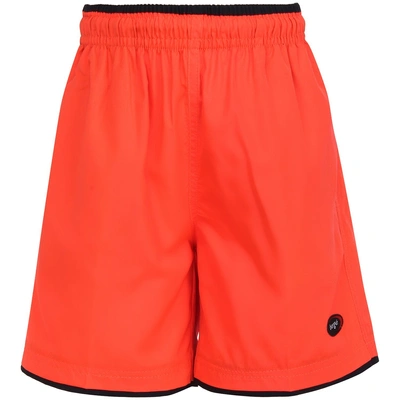Berge' Boy's Neon Orange Woven Shorts-5561