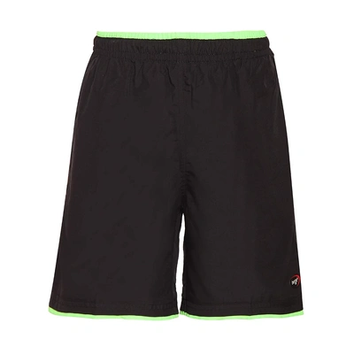 Berge' Boy's Neon Orange Woven Shorts-10-NAVY-GREEN-2