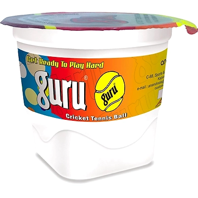 Guru Heavy Weight Cricket Tennis Ball-2386