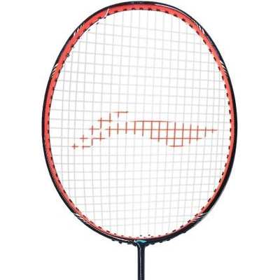 LI-NING G-TEK 88 GX Graphite Strung Badminton Racket Black, Orange Strung Badminton Racquet-BLACK-ORANGE-FS-2