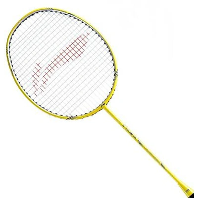 LI-NING G-TEK 38 GX Graphite Strung Badminton Racket-LIME/SILVER-FS-2