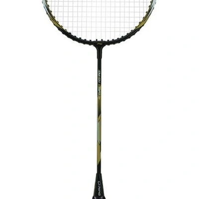 Li-Ning XP-70-IV Strung Badminton Racquet-BLACK/GOLD-FS-2