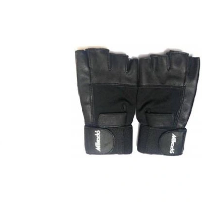 Mikado Gym Weight Lifting Gloves Gym &amp; Fitness Gloves-BLACK-Free Size-1 pair-1
