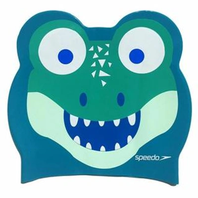 Speedo Croc Printed Silicone Swimming Cap-10198