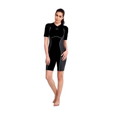 Speedo Female Swimwear Essential Spliced Kneesuit-8271