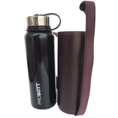 Probott Thermosteel Thermos Flask Water Bottle 1500 ml (PB1500-02) (Colour May Vary)-BLACK-1