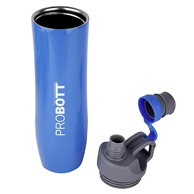 Probott Stainless steel double wall vacuum flask PB 620-04 620 ml Bottle (Colour May Vary)-17855